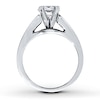 Thumbnail Image 2 of Previously Owned Diamond Ring Setting 1/6 ct tw Round-cut 14K White Gold