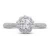 Thumbnail Image 3 of Previously Owned Pnina Tornai Romantic Rose Diamond Engagement Ring 1-1/4 ct tw Round 14K White Gold