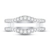 Thumbnail Image 2 of Previously Owned Diamond Enhancer Ring 1/2 ct tw Round Platinum