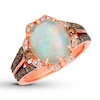 Thumbnail Image 1 of Previously Owned Le Vian Opal Ring 5/8 ct tw Diamonds 14K Strawberry Gold