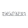 Thumbnail Image 3 of Previously Owned Diamond Anniversary Ring 1 ct tw Round 14K White Gold