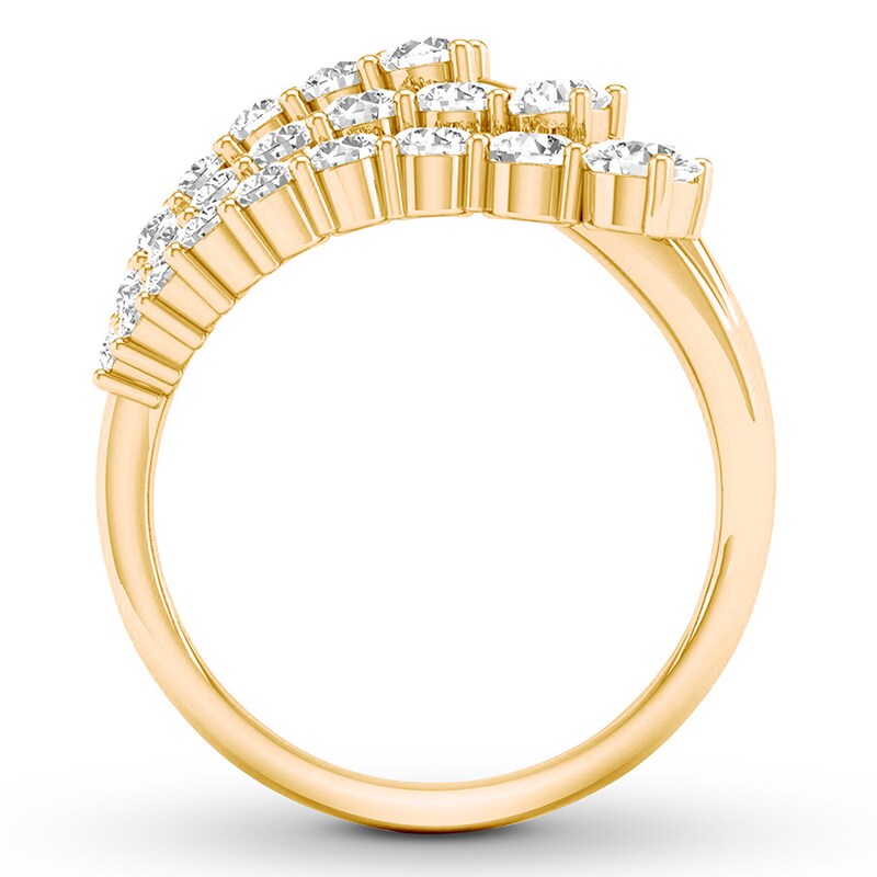 Main Image 2 of Previously Owned Diamond Ring 1-1/4 carat tw Round 14K Yellow Gold