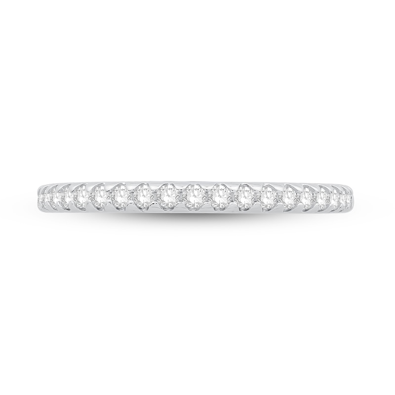 Main Image 3 of Previously Owned Diamond Anniversary Band 1/4 ct tw Round 14K White Gold