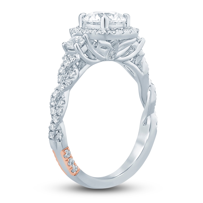 Main Image 2 of Pnina Tornai Diamond Engagement Ring 1-5/8 ct tw Round 14K White Gold