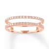 Thumbnail Image 1 of Previously Owned Diamond Enhancer Ring 1/4 ct tw Round-cut 14K Rose Gold