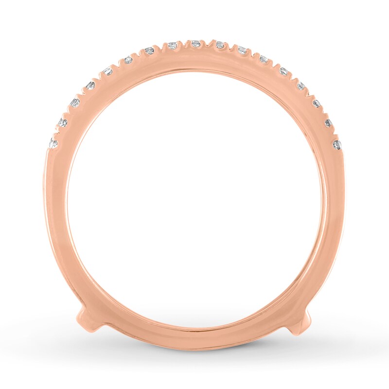 Main Image 2 of Previously Owned Diamond Enhancer Ring 1/4 ct tw Round-cut 14K Rose Gold