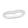 Thumbnail Image 1 of Previously Owned Diamond Contour Ring 1/6 ct tw Round 14K White Gold