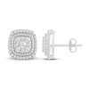 Thumbnail Image 1 of Previously Owned Diamond Stud Earrings 1 ct tw Round 14K White Gold