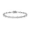 Thumbnail Image 0 of Previously Owned Certified Diamond Bracelet 2 ct tw Round 14K White Gold