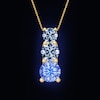 Thumbnail Image 2 of Previously Owned Certified Diamond Necklace 1 ct tw Round 14K Yellow Gold