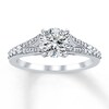 Thumbnail Image 2 of Previously Owned Diamond Engagement Ring Setting 1/4 ct tw Round 14K White Gold