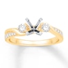 Thumbnail Image 1 of Previously Owned Colorless Diamond Engagement Ring Setting 3/8 ct tw 14K Gold