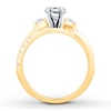 Thumbnail Image 2 of Previously Owned Colorless Diamond Engagement Ring Setting 3/8 ct tw 14K Gold