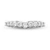 Thumbnail Image 2 of Previously Owned Diamond Wedding Band 3/4 ct tw Round 18K White Gold