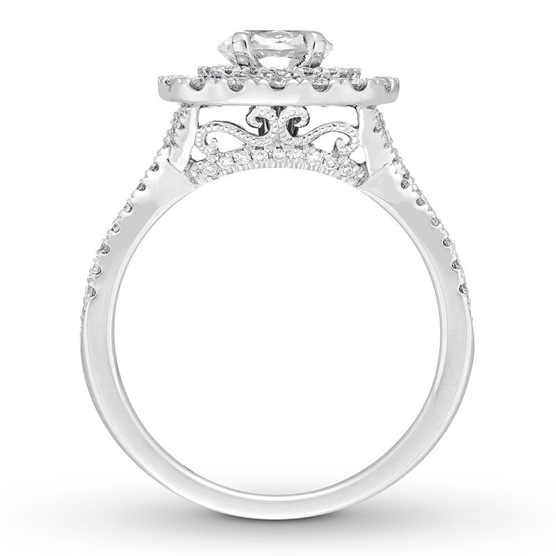 Main Image 2 of Previously Owned Neil Lane Bridal Ring 1-1/4 ct tw Diamonds 14K White Gold