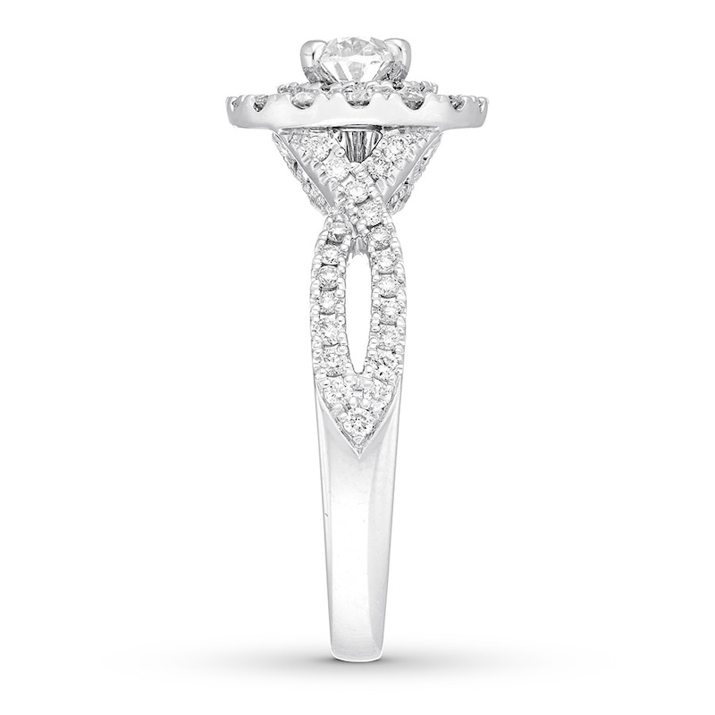 Main Image 3 of Previously Owned Neil Lane Bridal Ring 1-1/4 ct tw Diamonds 14K White Gold