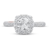 Thumbnail Image 3 of Previously Owned Pnina Tornai Dimensional Love Diamond Engagement Ring 1 7/8 ct tw Round 14K White Gold