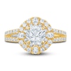 Thumbnail Image 3 of Pnina Tornai Diamond Engagement Ring 2 ct tw Round/Pear 14K Yellow Gold
