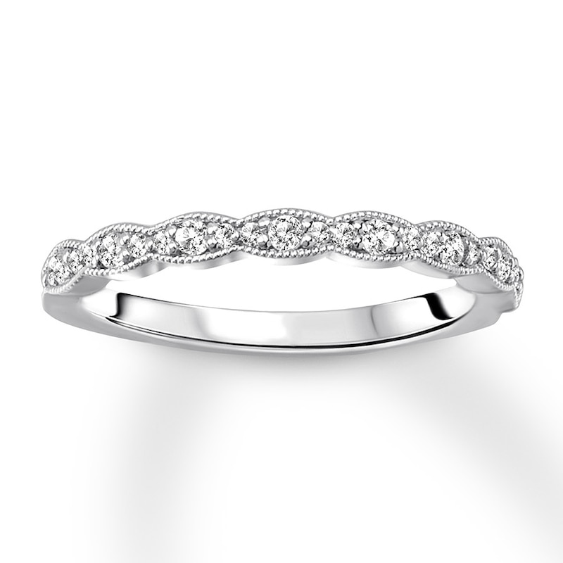 1/5 CTW Diamond Marquise Infinity Style Anniversary Band - 14k Gold or Platinum 1/5 CTW Diamond Marquise Infinity Style Anniversary Band - 14k Gold or Platinum
