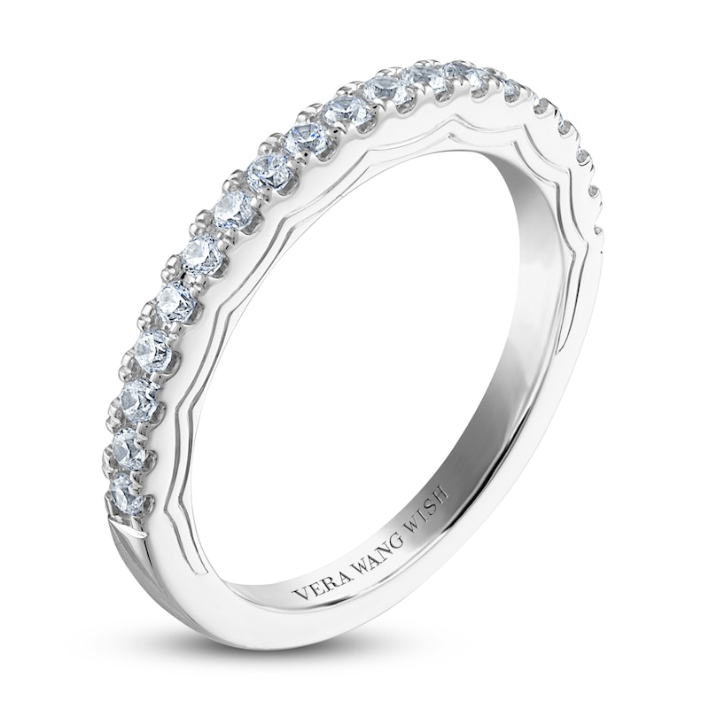 Main Image 2 of Previously Owned Vera Wang WISH Diamond Anniversary Band 1/4 ct tw 14K White Gold