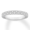 Thumbnail Image 1 of Previously Owned Colorless Diamond Anniversary Band 1/2 ct tw 14K White Gold