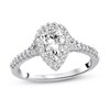 Thumbnail Image 4 of Previously Owned Diamond Ring Setting 3/8 ct tw Round 14K White Gold