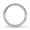 Thumbnail Image 2 of Previously Owned Diamond Wedding Band 1/6 ct tw Round 14K White Gold