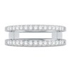 Thumbnail Image 3 of Previously Owned Diamond Enhancer Ring 3/8 ct tw Round Platinum