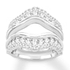 Thumbnail Image 1 of Previously Owned Diamond Enhancer Ring 1-1/4 ct tw Round 14K White Gold