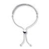Thumbnail Image 3 of Previously Owned Diamond Bolo Bracelet 1/4 ct tw Round Sterling Silver