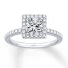 Thumbnail Image 2 of Previously Owned Diamond Ring Setting 3/8 ct tw Round 14K White Gold