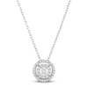 Thumbnail Image 1 of Previously Owned Vera Wang WISH Diamond Necklace 1/3 ct tw 10K White Gold