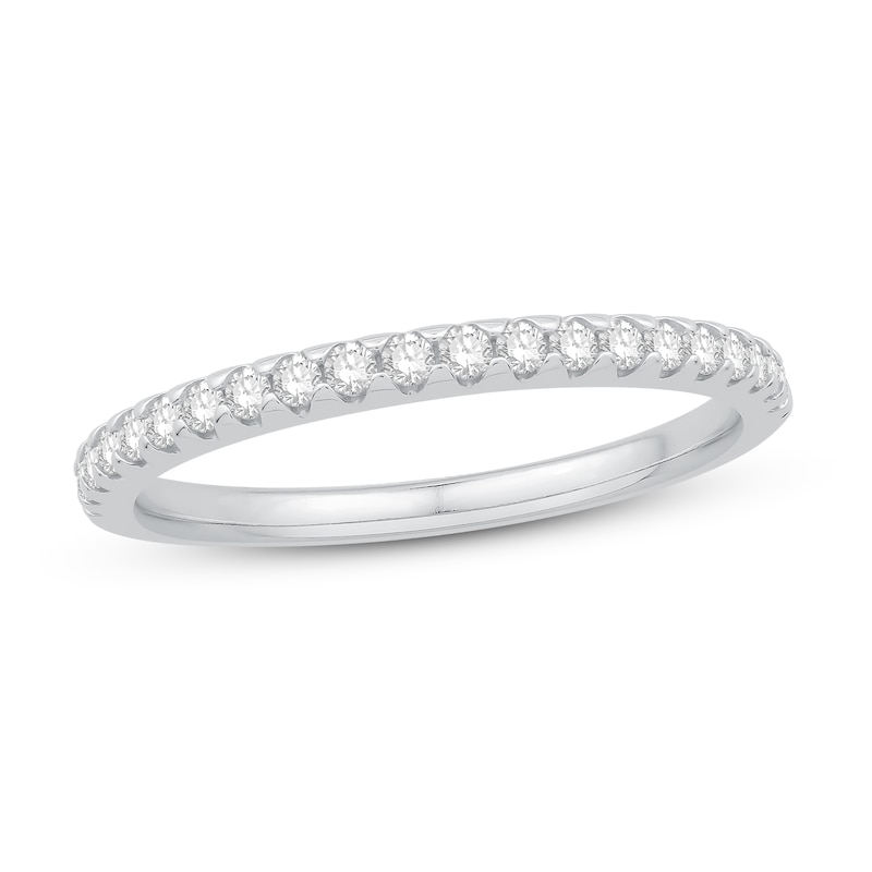 Main Image 1 of Previously Owned Diamond Anniversary Band 1/4 ct tw Round 14K White Gold