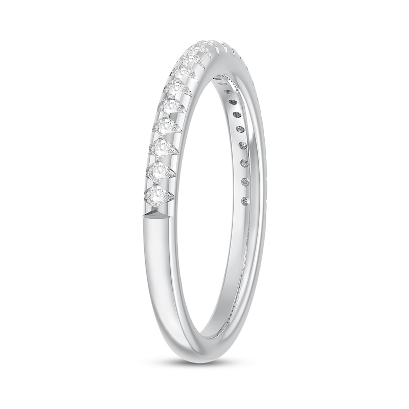 Main Image 2 of Previously Owned Diamond Anniversary Band 1/4 ct tw Round 14K White Gold