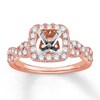 Thumbnail Image 1 of Previously Owned Diamond Ring Setting 5/8 carat tw Round 14K Rose Gold