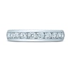 Thumbnail Image 3 of Previously Owned Diamond Anniversary Ring 1 ct tw Round 14K White Gold