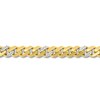 Thumbnail Image 2 of Previously Owned Diamond Curb Bracelet 7/8 ct tw Round 10K Yellow Gold