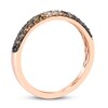Thumbnail Image 3 of Previously Owned Le Vian Chocolate Ombre Ring 1/2 ct tw Diamonds 14K Strawberry Gold