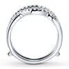 Thumbnail Image 2 of Previously Owned Diamond Enhancer Ring 1/5 ct tw Round-cut 14K White Gold