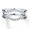 Thumbnail Image 4 of Previously Owned Diamond Enhancer Ring 1/5 ct tw Round-cut 14K White Gold