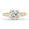 Thumbnail Image 3 of Previously Owned Diamond Ring Setting 5/8 carat tw Round 14K Yellow Gold