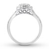 Thumbnail Image 2 of Previously Owned Diamond Engagement Ring 5/8 ct tw Round 14K White Gold