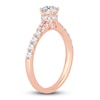 Diamond Engagement Ring 1 ct tw Round 14K Rose Gold