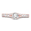 Thumbnail Image 2 of Diamond Engagement Ring 1 ct tw Round 14K Rose Gold