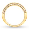 Thumbnail Image 2 of Previously Owned Colorless Diamond Anniversary Ring 3/8 ct tw 14K Yellow Gold