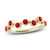 Thumbnail Image 1 of Juliette Maison Natural Ruby Ring 10K Yellow Gold
