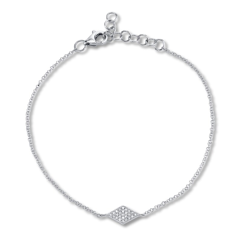 Previously Owned Shy Creation Diamond Bracelet 1/20 ct tw Round 14K White Gold SC55002979