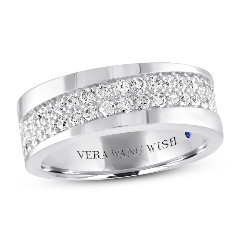 Main Image 1 of Previously Owned Vera Wang WISH  Band 1 ct tw Diamonds 14K White Gold