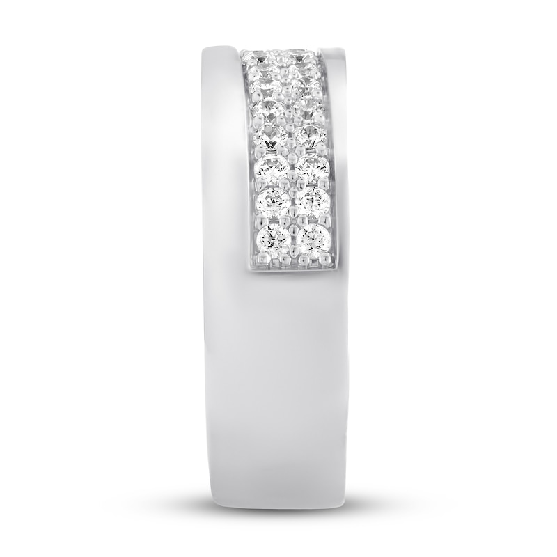Main Image 3 of Previously Owned Vera Wang WISH  Band 1 ct tw Diamonds 14K White Gold