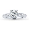 Thumbnail Image 3 of Previously Owned Vera Wang WISH Ring Setting 1/3 ct tw Diamonds 14K White Gold